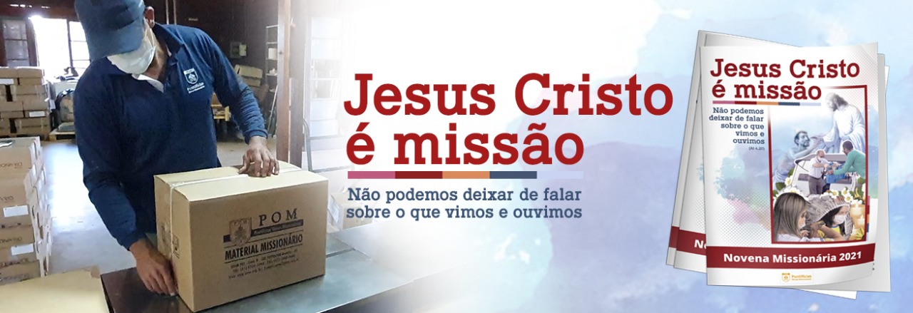 Materiais da Campanha Missionária 2021 estão chegando Diocese de Osório