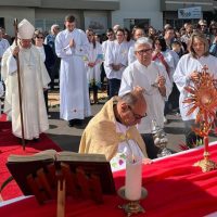 Bispo da Diocese de Osório preside Missa de Corpus Christi em Três Cachoeiras