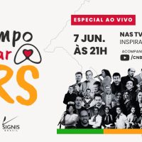 Especial ao vivo com cantores e influencers católicos a favor dos gaúchos ocorrerá no dia 7 de junho
