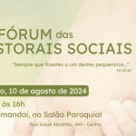 Diocese de Osório promove o VI Fórum das Pastorais Sociais e Serviços da Caridade no dia 10 de agosto